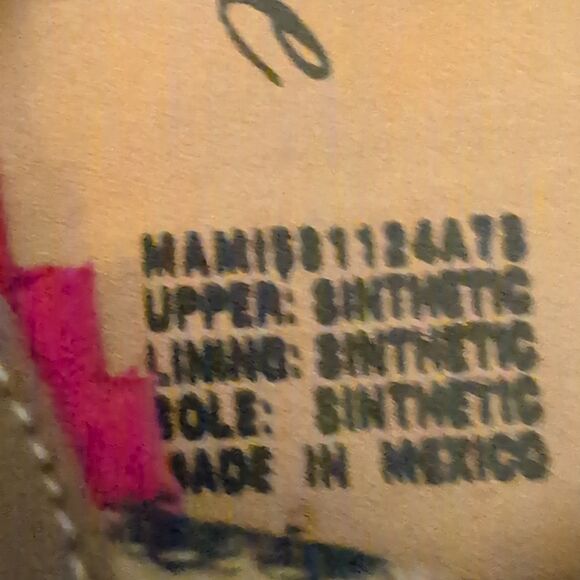 Vittorio D' Firenze Pink and Purple Cheetah Print Sandals with Fringe Women's 6 - Picture 5 of 9